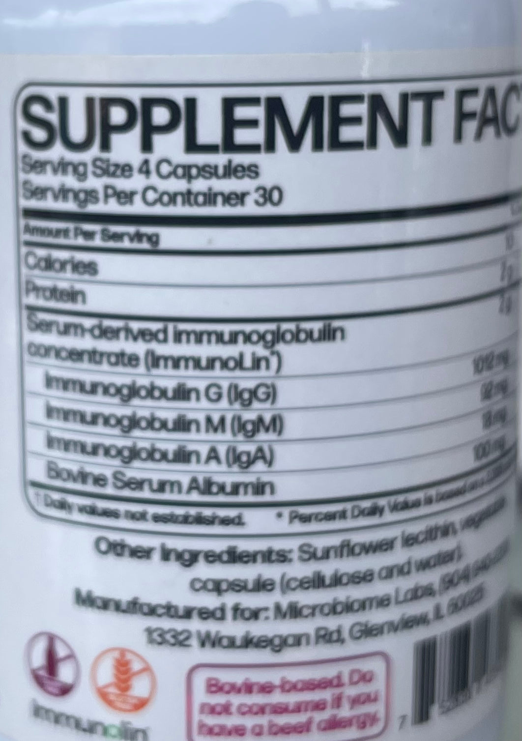 Mega IgG2000 120 capsules