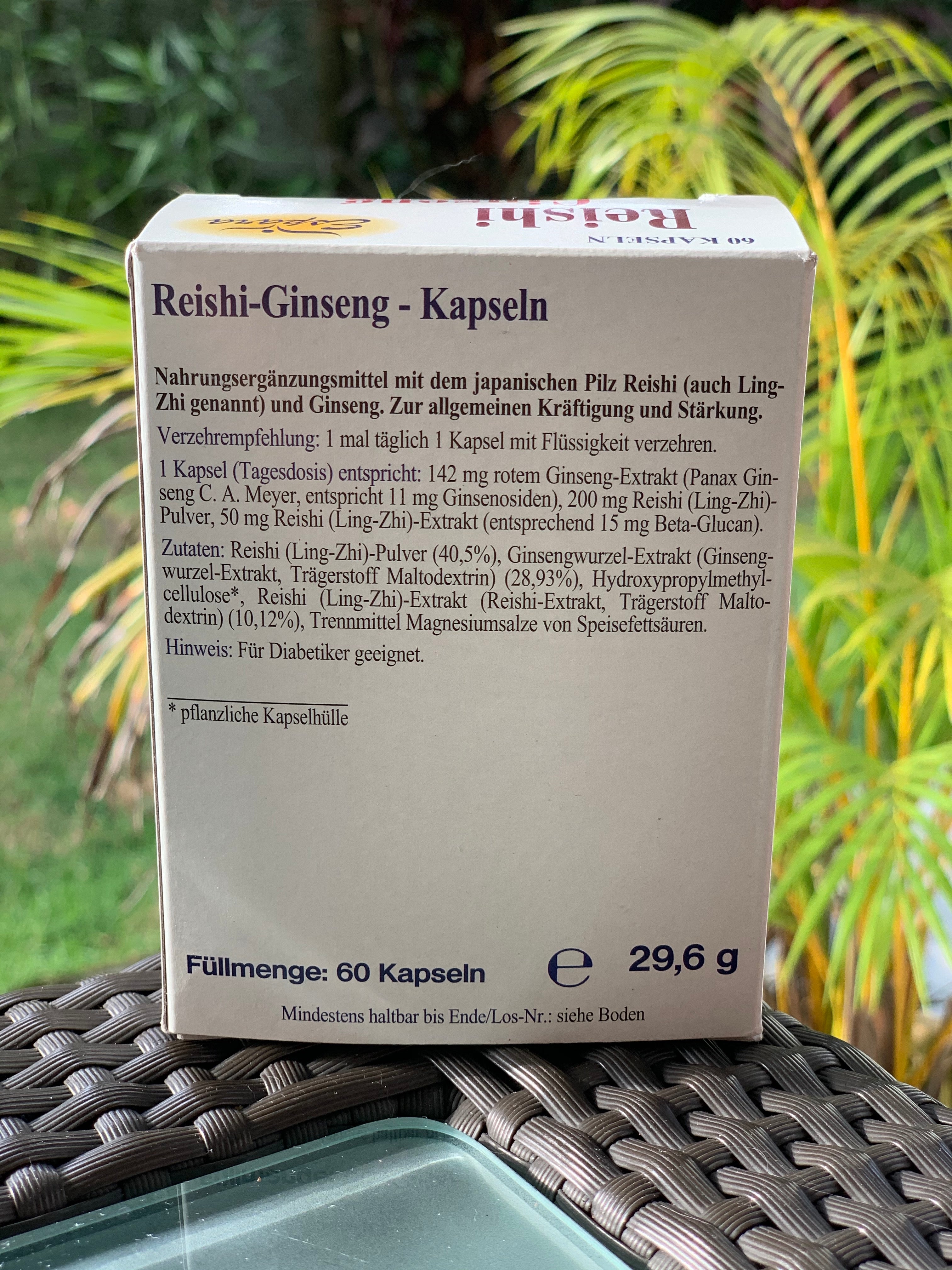 Reishi-Ginseng 60 capsules (Espara)