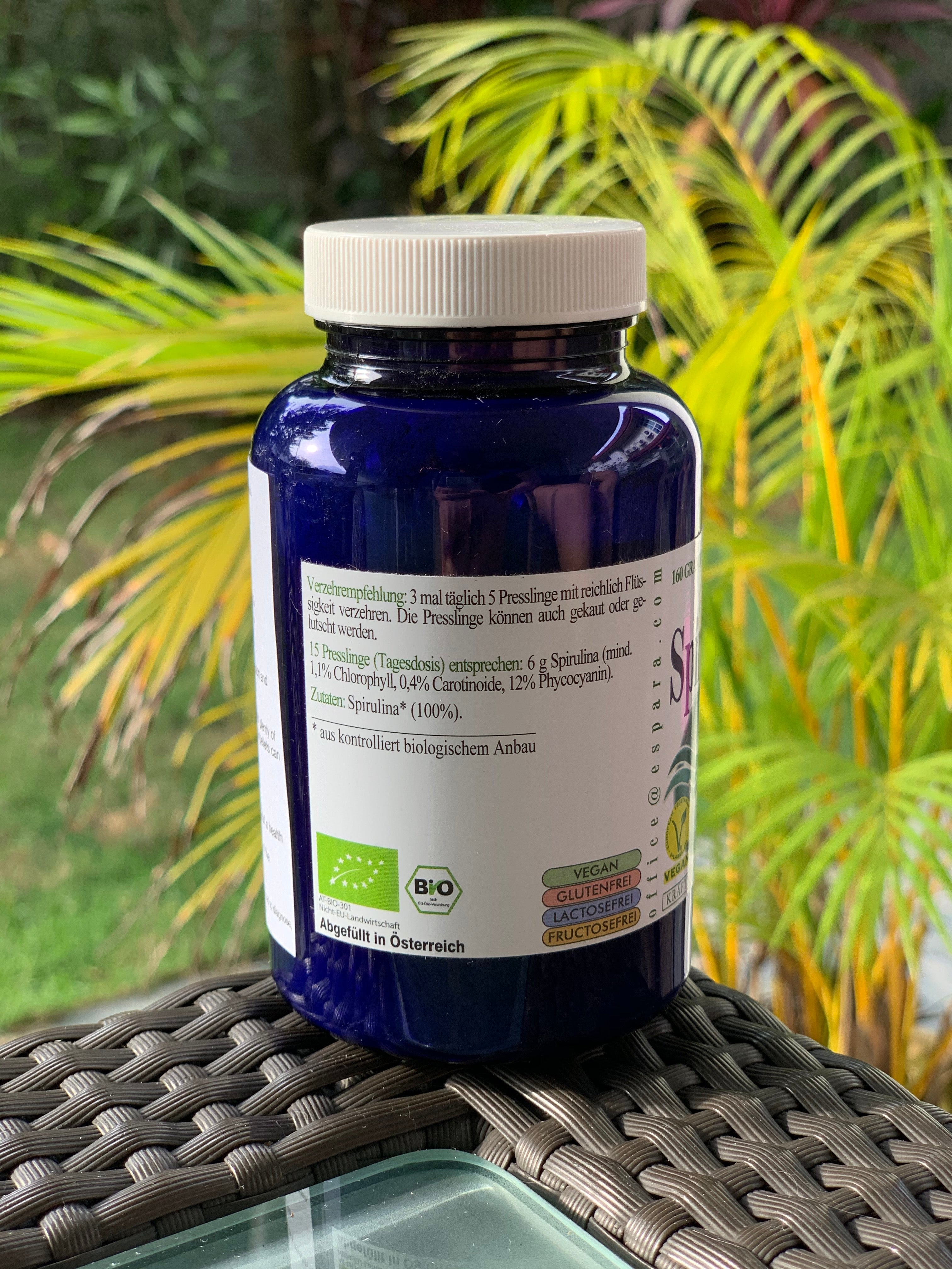 Spirulina BIO 400 pellets (Espara)