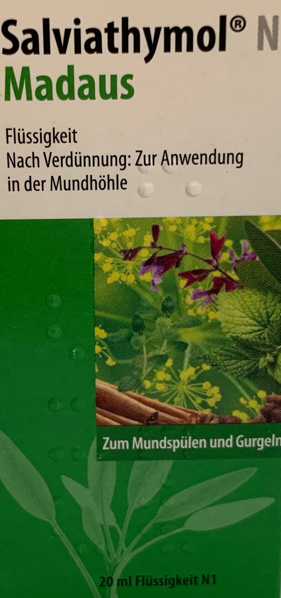 Salviathymol N 20 ml