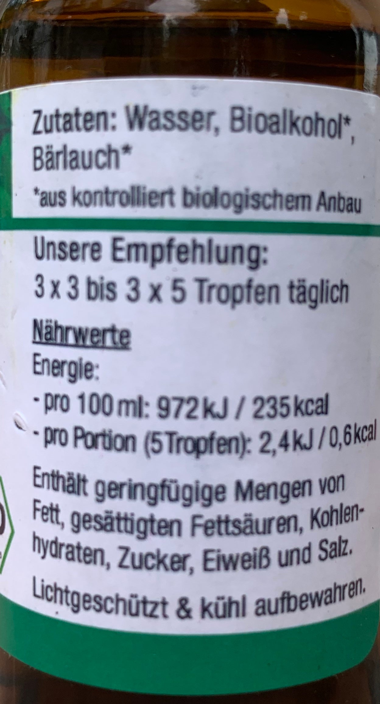 Wild Garlic 30 ml Sanatur