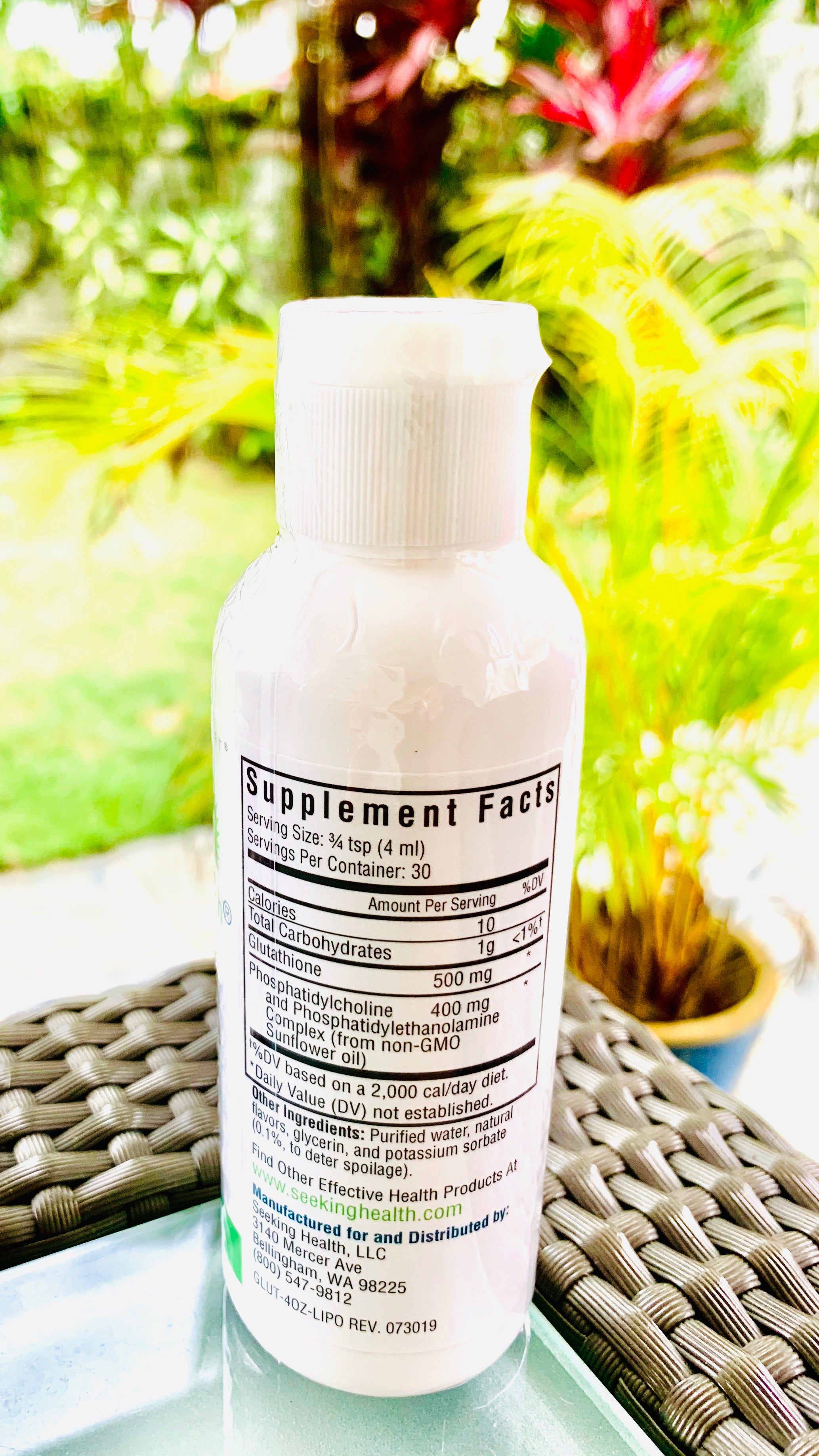 Optimal Liposomal Glutathione, Tropical, 120 ml