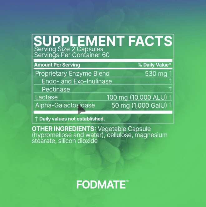 FODMATE 120 capsules