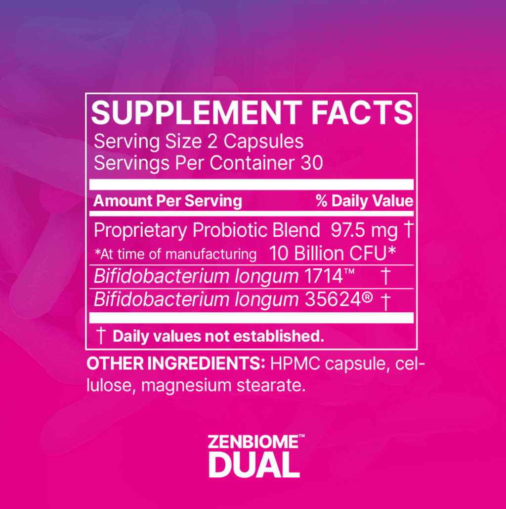 Zenbiome™ DUAL 60 cps
