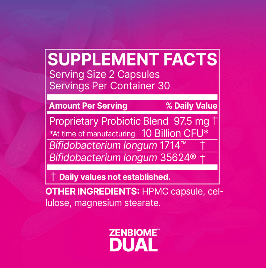 Zenbiome™ DUAL 60 cps
