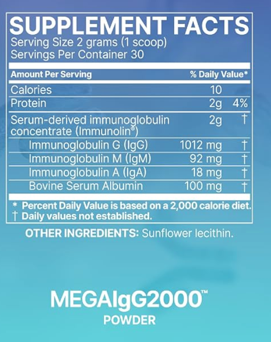 Mega IgG2000 Powder
