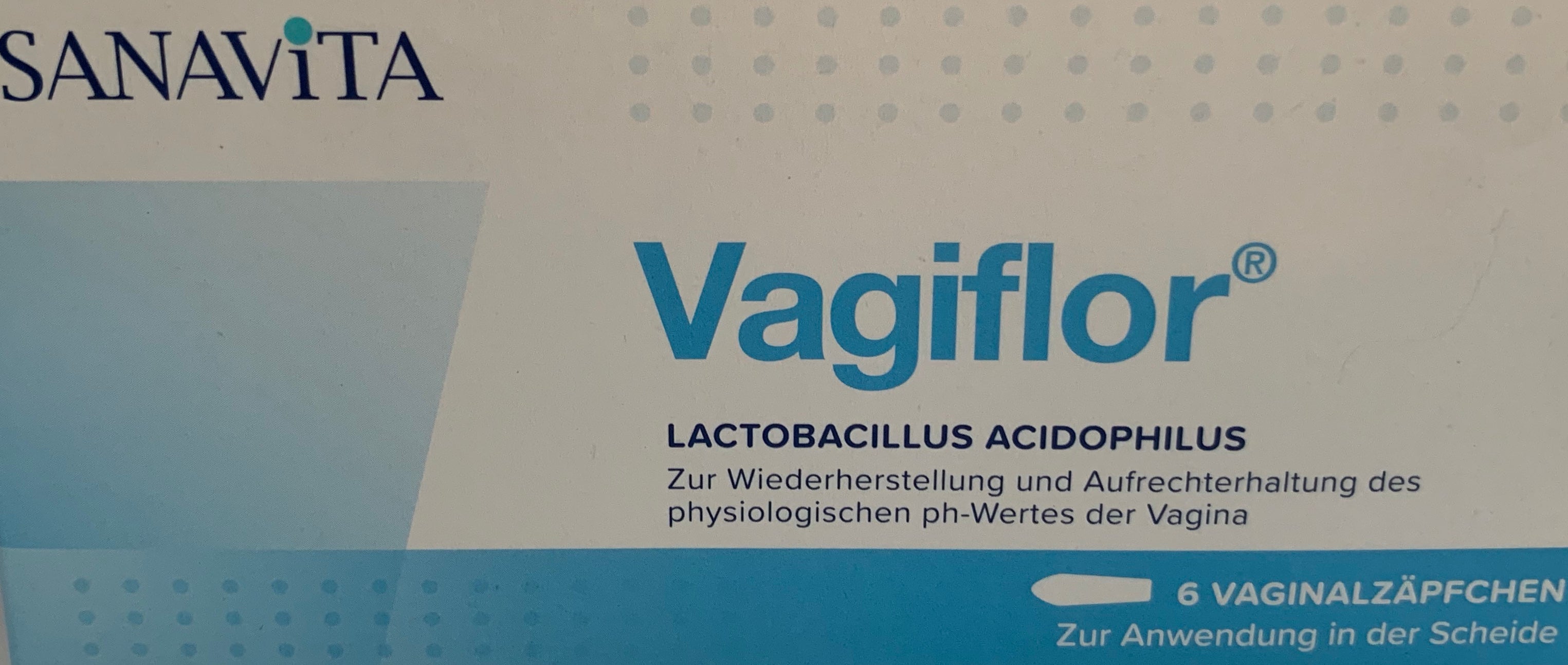 Vagiflor 6 vaginal suppositories