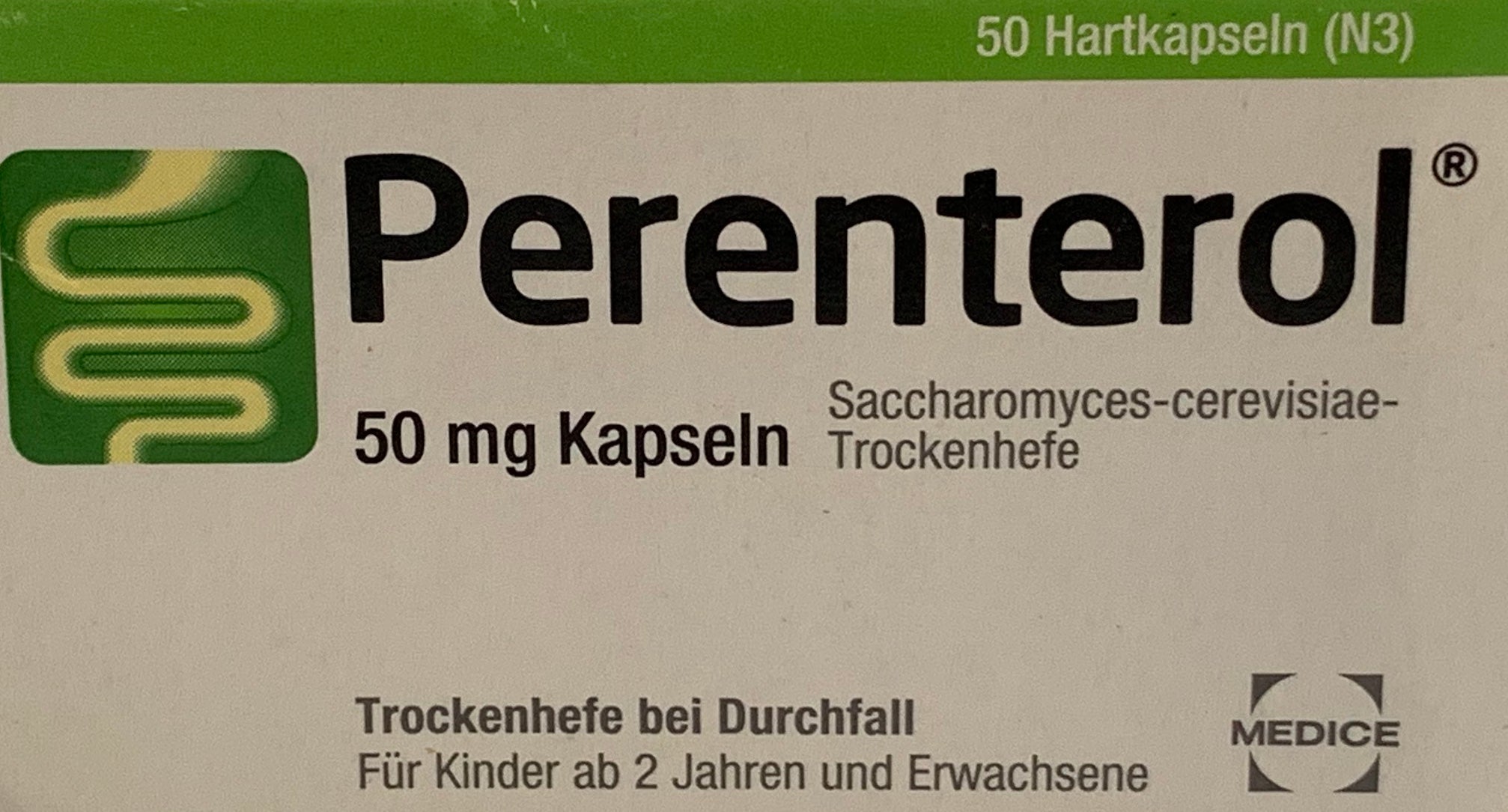 Perenterol 50 mg 50 capsules