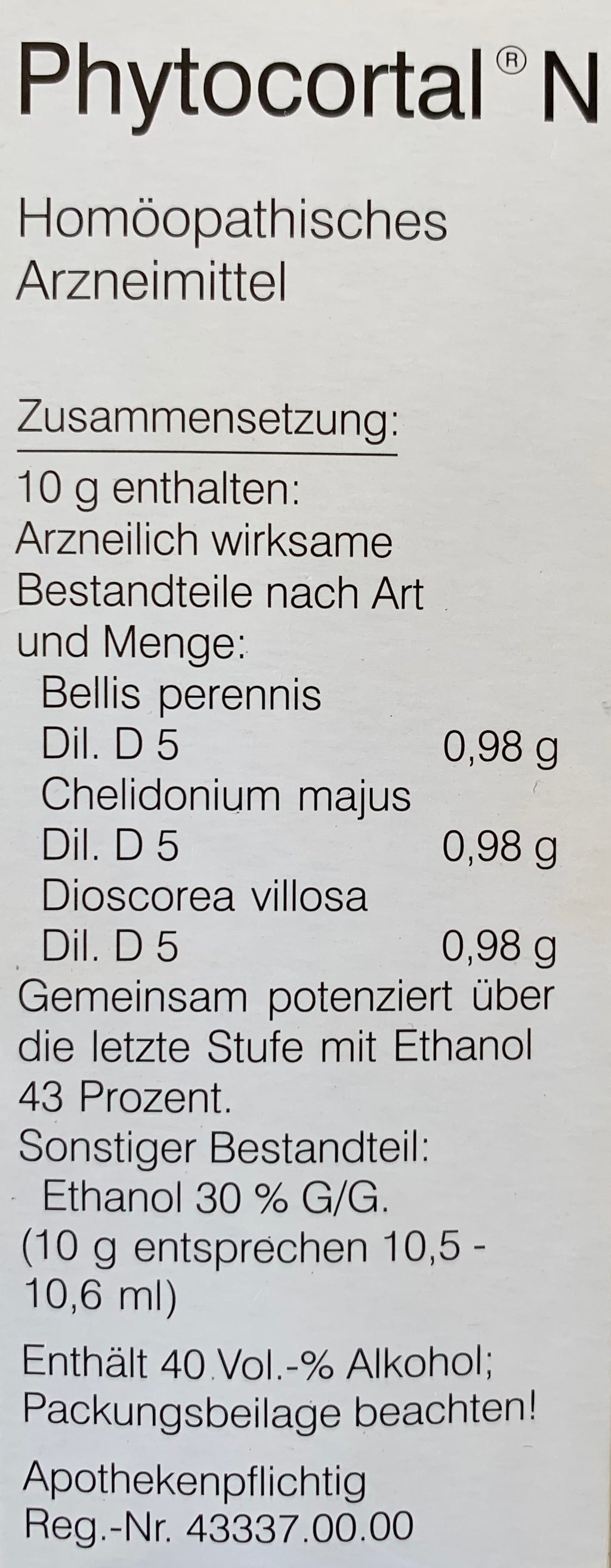 Phytocortal N 100 ml