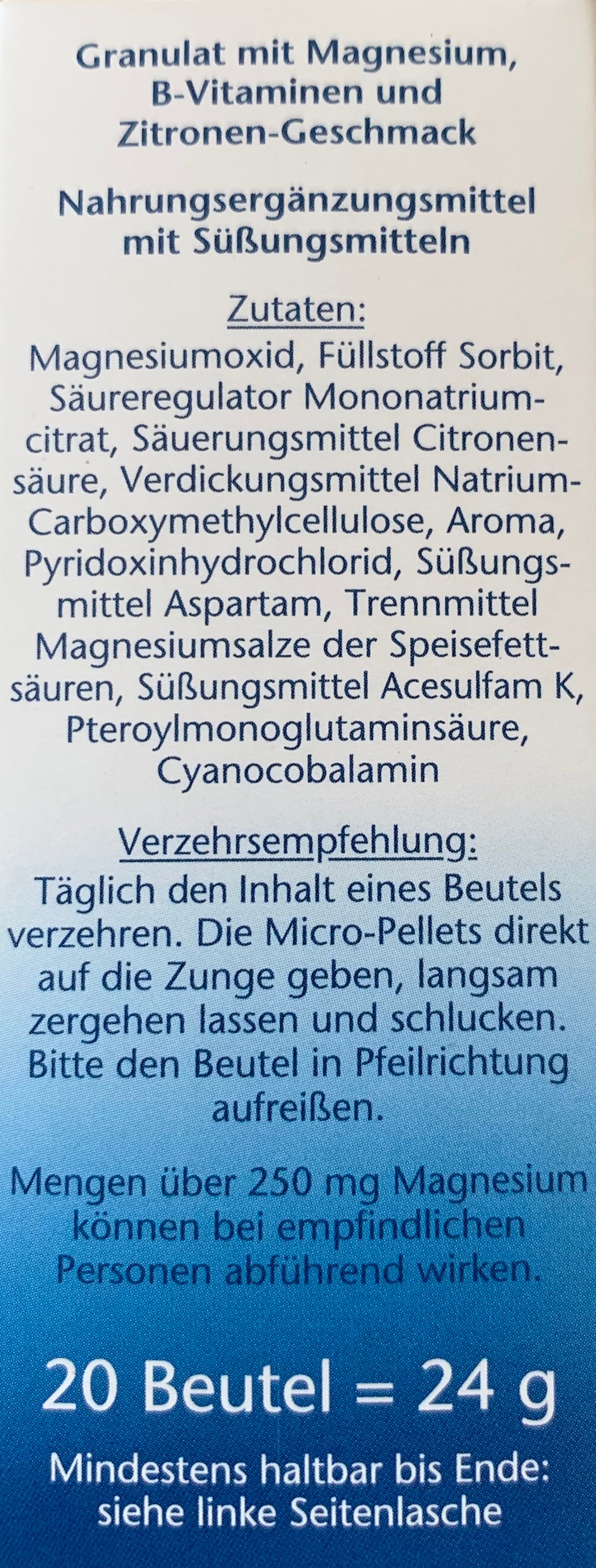 Doppelherz Magnesium 400 Direct