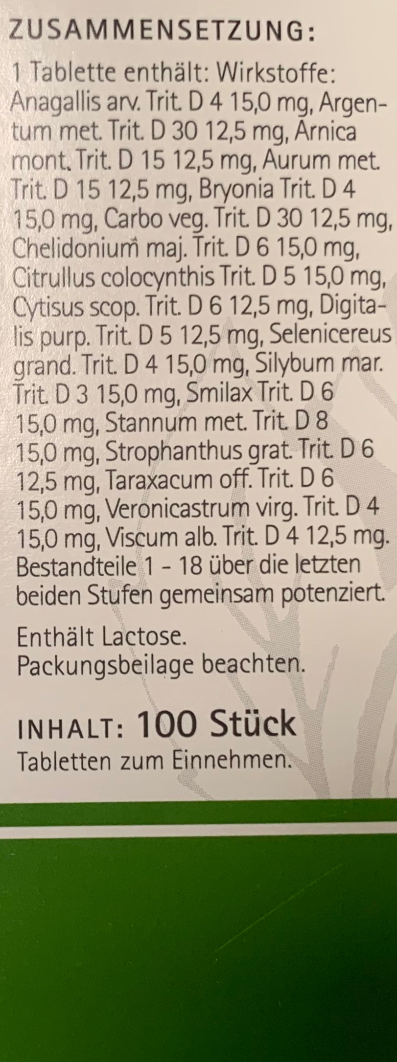 Derivatio 100 Tabletten