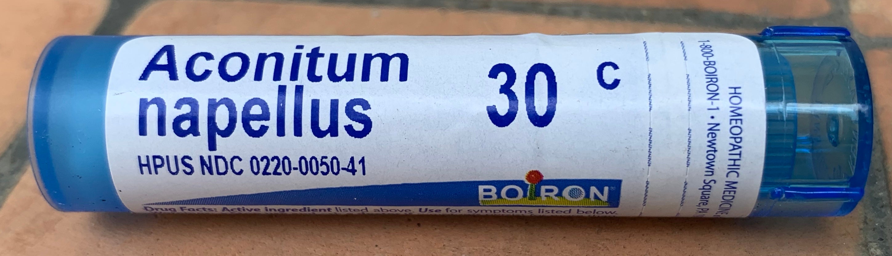 Aconitum napellus 30C Boiron 80 pts