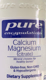 Calcium Magnesium (citrate) 90s