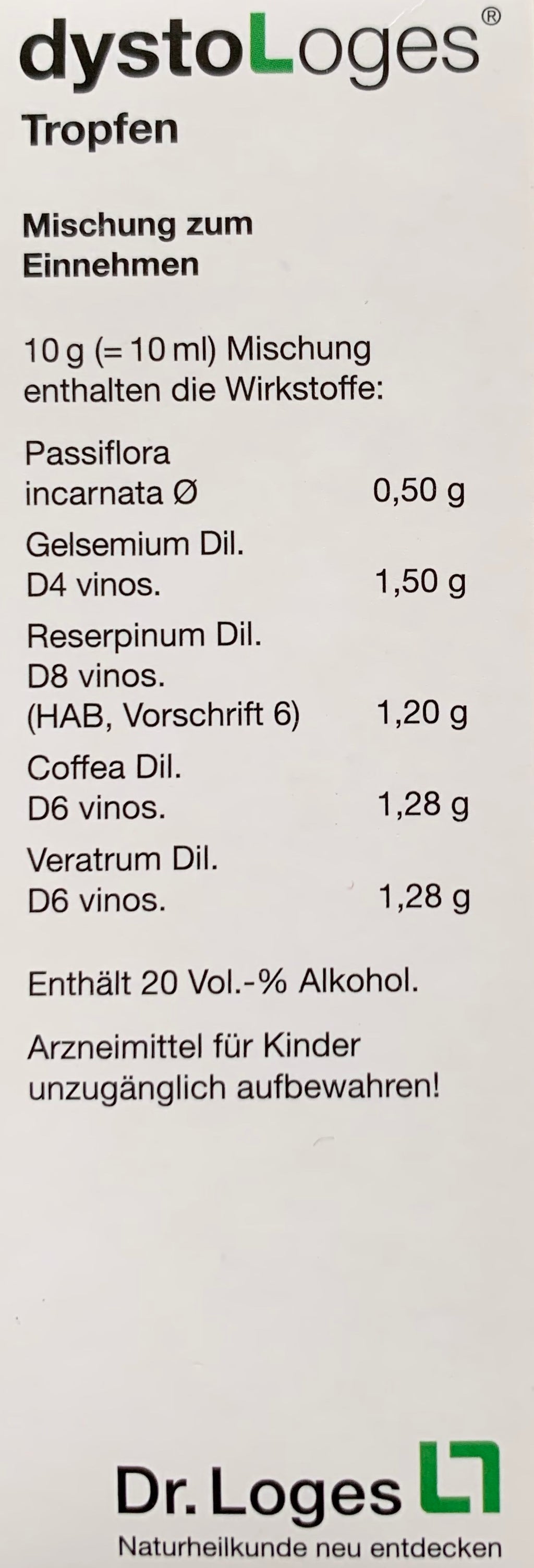 dystoLoges 50 ml dilution