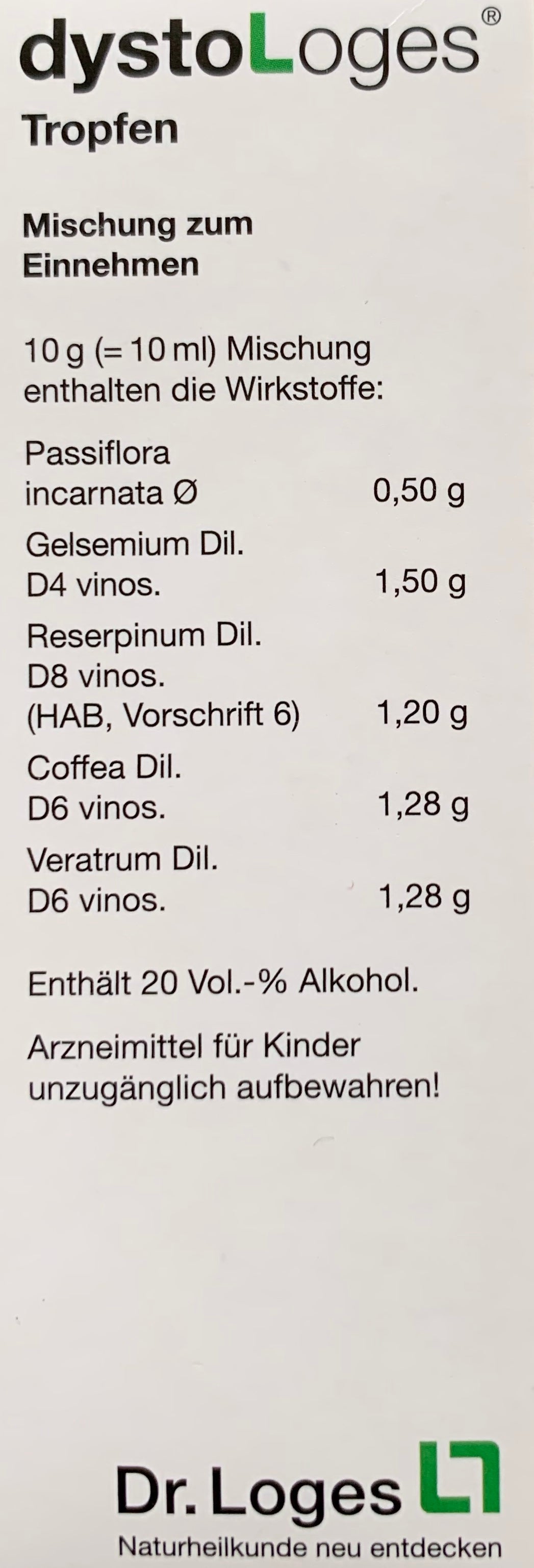 dystoLoges 50 ml dilution