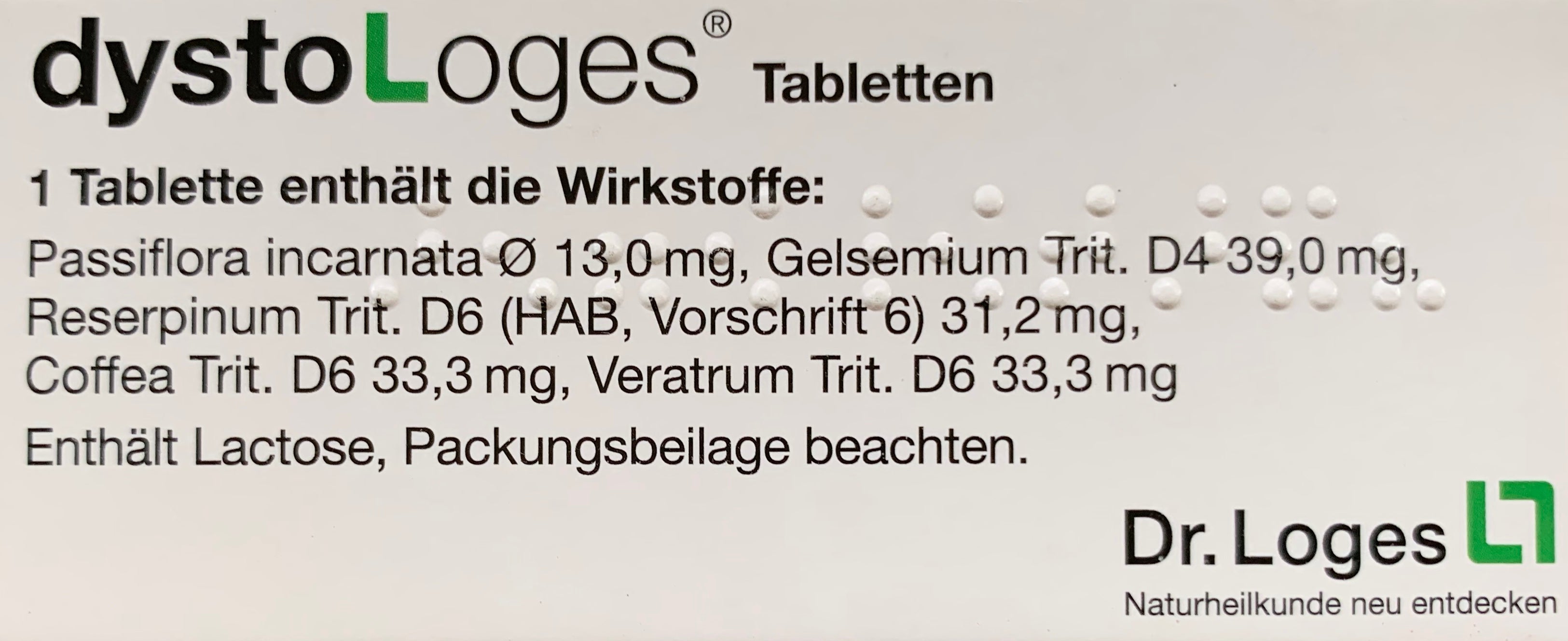dystoLoges 50 tablets