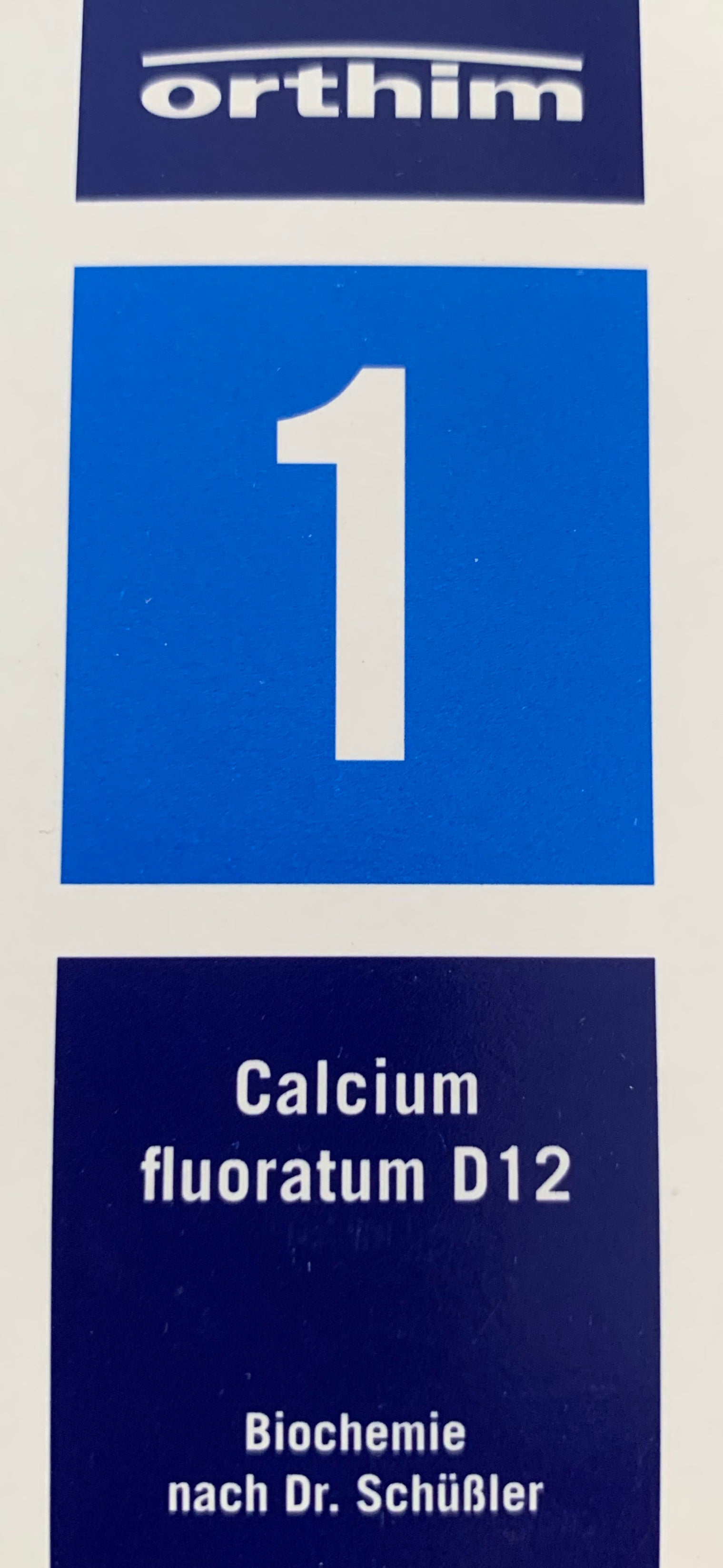 Cell Salt Nr 1 Calcium fluoratum D12 100 tablets