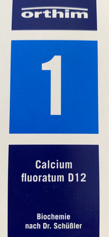 Cell Salt Nr 1 Calcium fluoratum D12 100 tablets